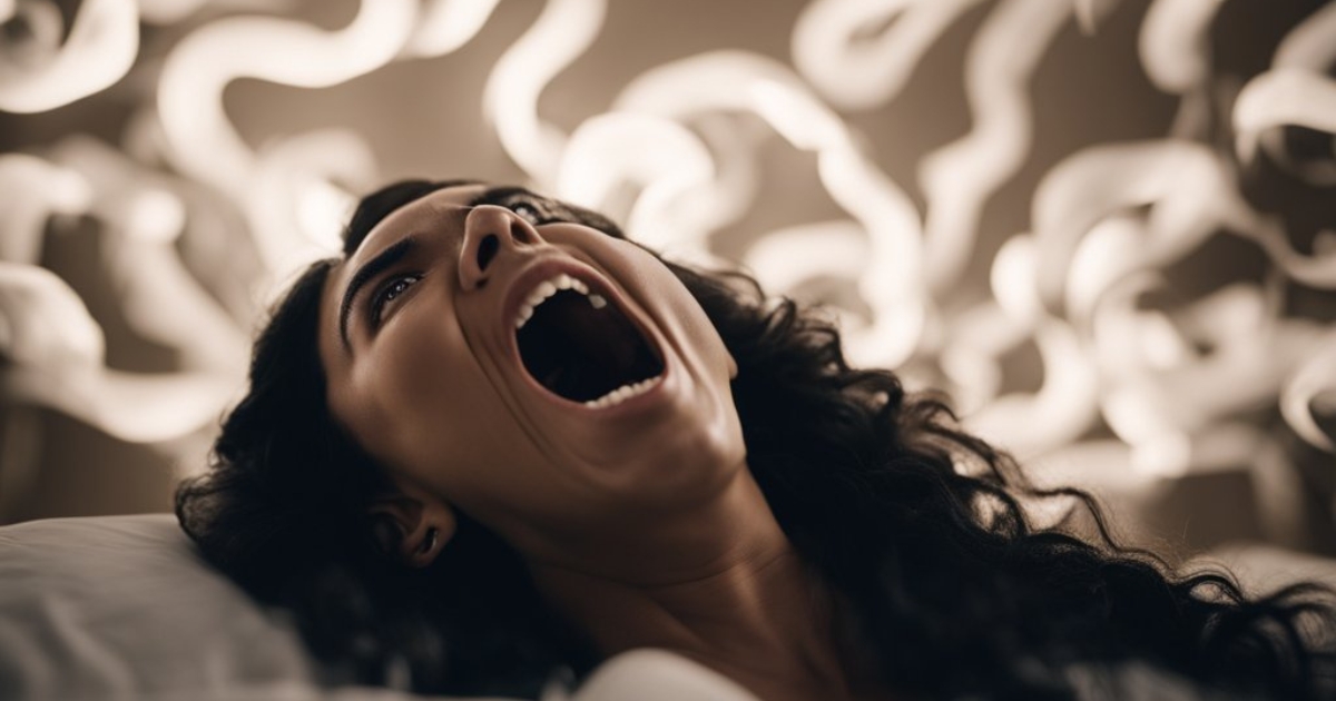 screaming in sleep spiritual meaning